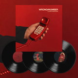 WRONG NUMBER Triple Vinyl Album 2026 - Limited Edition Signed